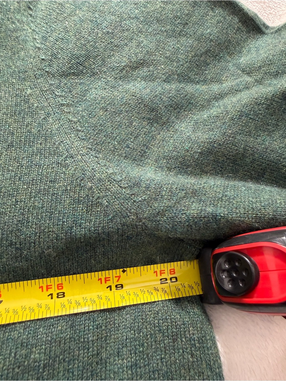 NWT Quince 100% Mongolian Cashmere Crewneck Sweater Forest Floor Green Size L - Picture 6 of 7